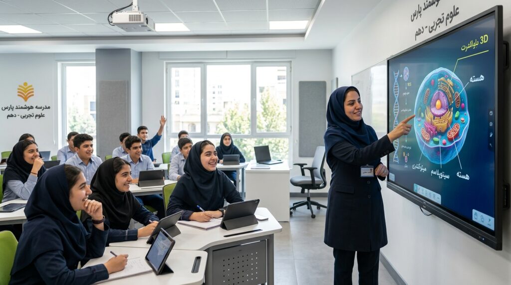 راهنمای جامع هوشمندسازی مدارس و کلاس‌های درس با مانیتورهای لمسی در سال ۲۰۲۶